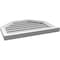 Ekena Millwork Octagonal Top Surface Mount PVC Gable Vent w/ 2"W x 2"P Brickmould Sill Frame, 26"W x 20"H GVPOT26X2003SF - alternate 4